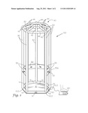 Portable Changing Room that is Inflatable diagram and image