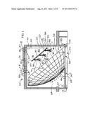 MOTION SIMULATOR THEATER WITH SUSPENDED SEATING diagram and image