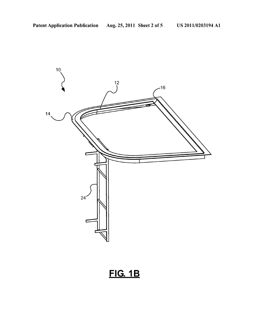 Actuatable Window Well Covering System - diagram, schematic, and image 03