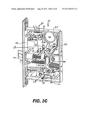 LOCKING DEVICE WITH EMBEDDED CIRCUIT BOARD diagram and image