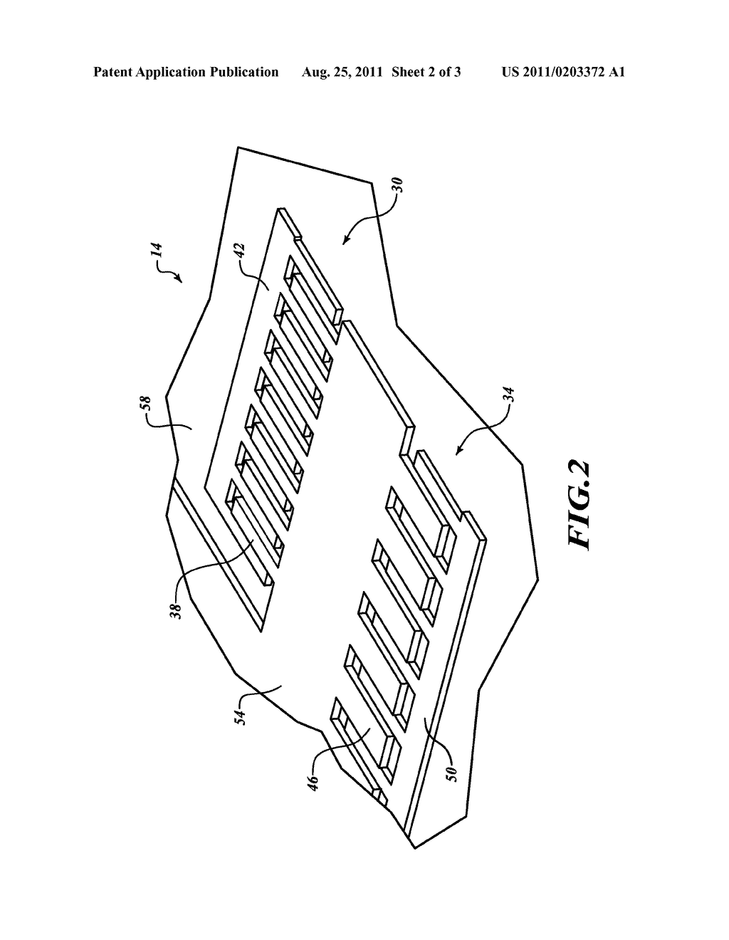 OUT-OF-PLANE COMB-DRIVE ACCELEROMETER - diagram, schematic, and image 03