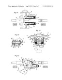 Steering position adjustment device diagram and image