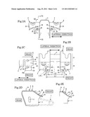 Steering position adjustment device diagram and image