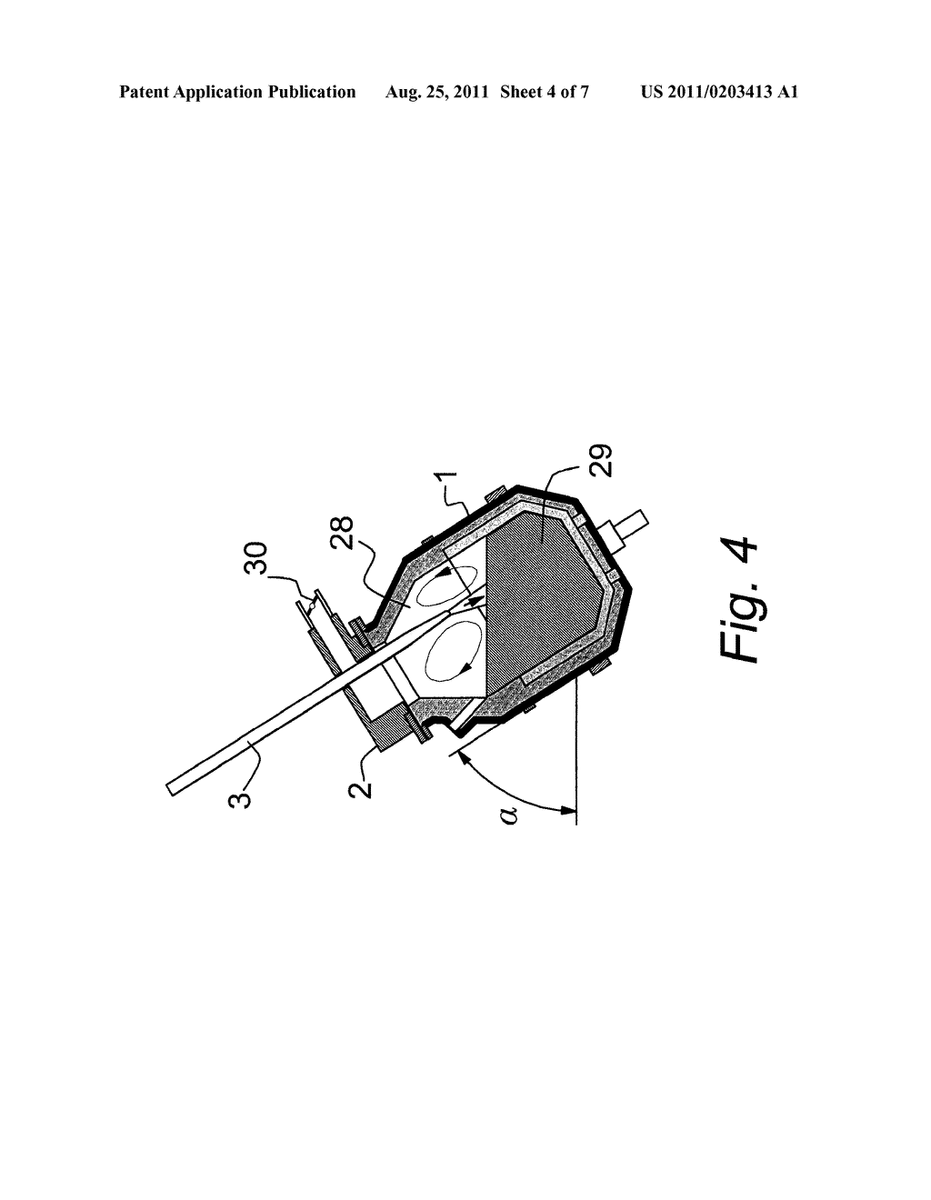 PROCESS AND EQUIPMENT FOR THE TREATMENT OF LOADS OR RESIDUES OF     NON-FERROUS METALS AND THEIR ALLOYS - diagram, schematic, and image 05