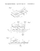 DEVICE AND METHOD FOR PRODUCING SANITARY PRODUCTS diagram and image