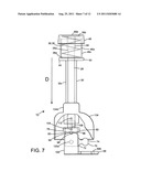 Locking non-metallic single lever control diagram and image