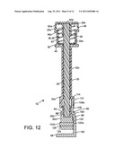 Locking non-metallic single lever control diagram and image