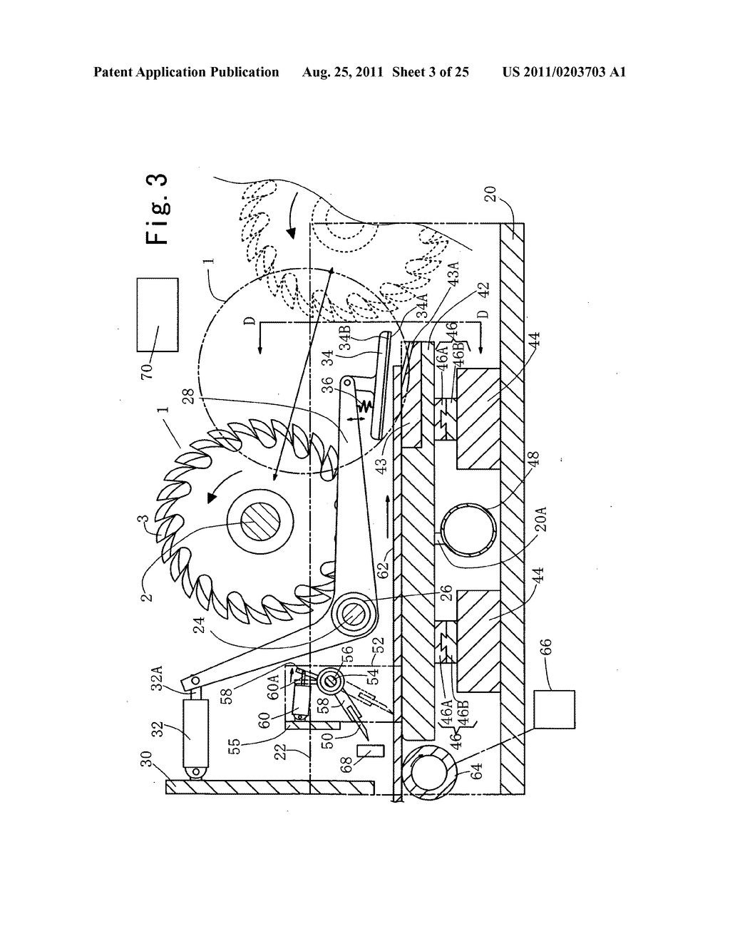 Method for forming a bevel cut at an end of a wood member - diagram, schematic, and image 04