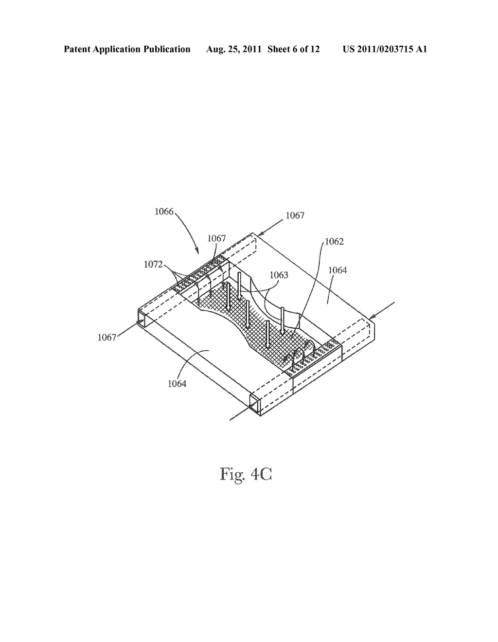 Method and Apparatus for Forming A Batt of Particulate Material for Use as     A Component in an Absorbent Core Assembly - diagram, schematic, and image 07