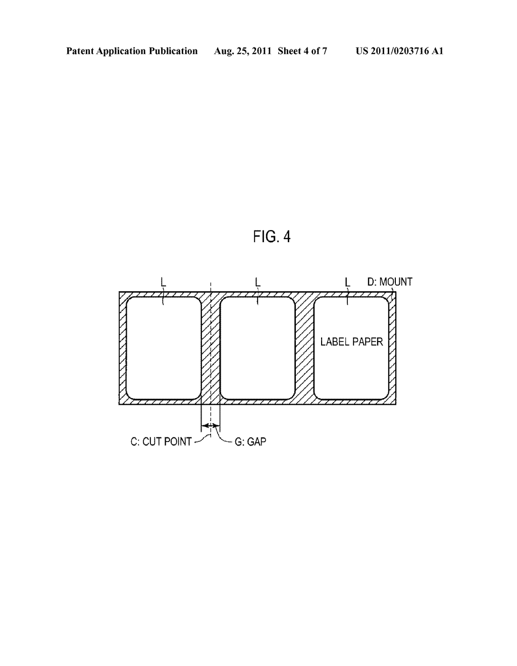 LABEL PAPER PROCESSING IN A LABEL PRODUCING DEVICE - diagram, schematic, and image 05