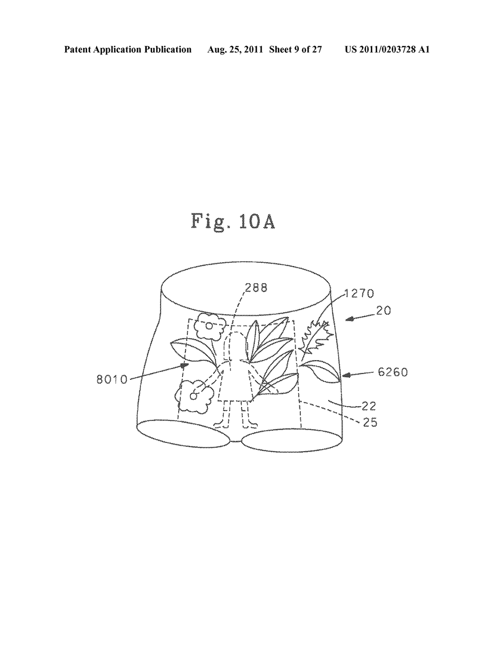 Absorbent Articles Comprising Graphics - diagram, schematic, and image 10