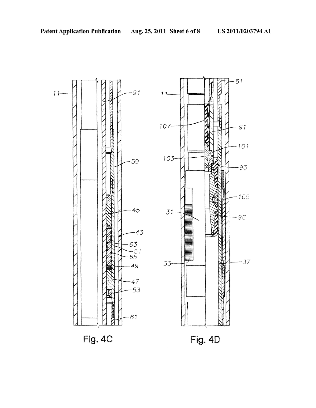 Apparatus and Method for Cementing Liner - diagram, schematic, and image 07