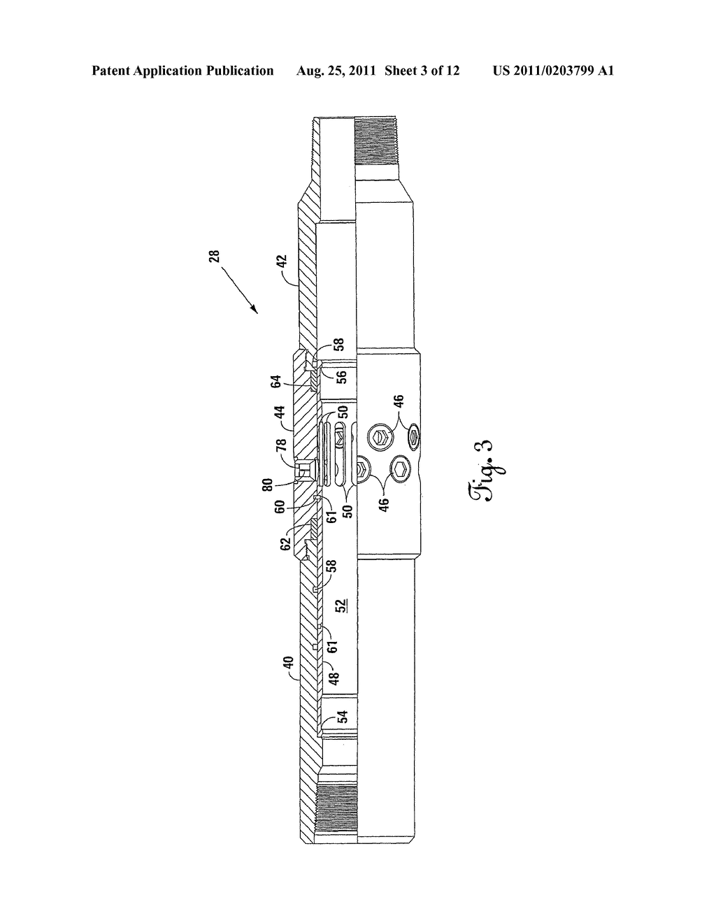 Open Hole Fracing System - diagram, schematic, and image 04