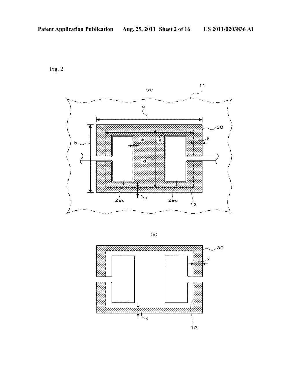 PRINTED WIRING BOARD AND METHOD FOR MANUFACTURING SAME - diagram, schematic, and image 03