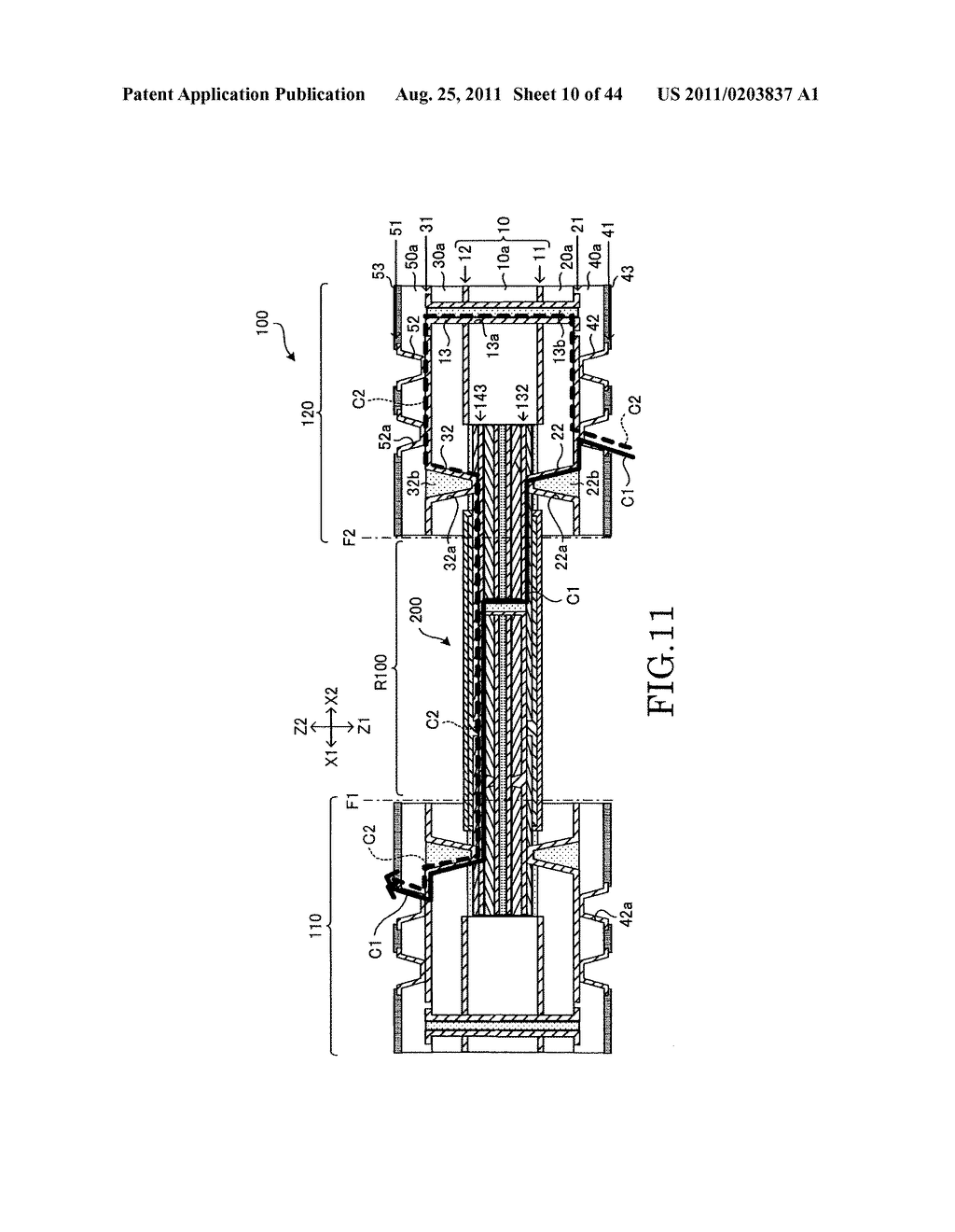 FLEX-RIGID WIRING BOARD AND METHOD FOR MANUFACTURING THE SAME - diagram, schematic, and image 11