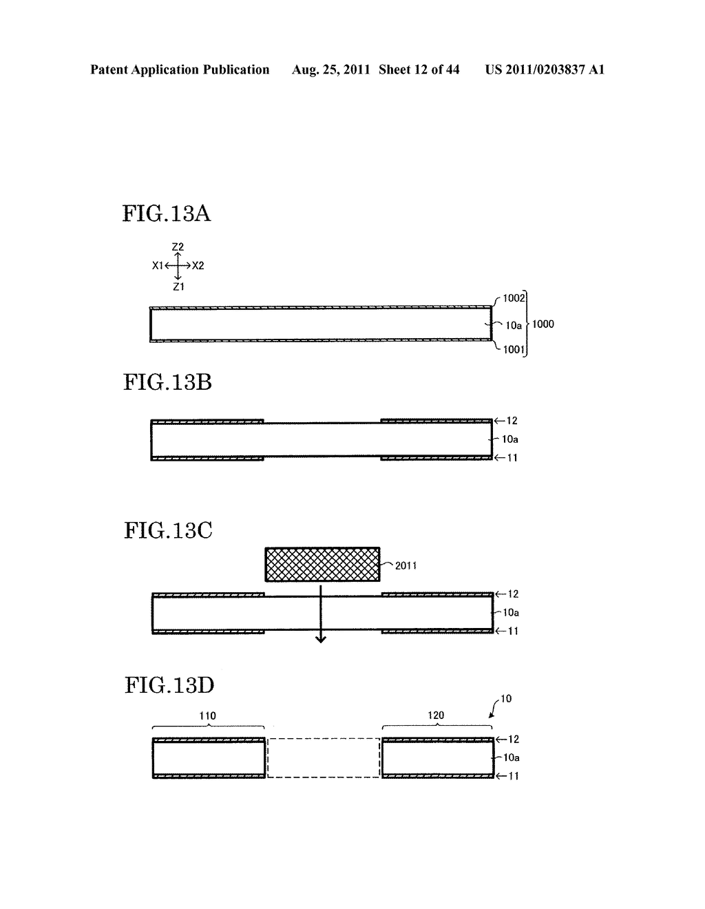 FLEX-RIGID WIRING BOARD AND METHOD FOR MANUFACTURING THE SAME - diagram, schematic, and image 13