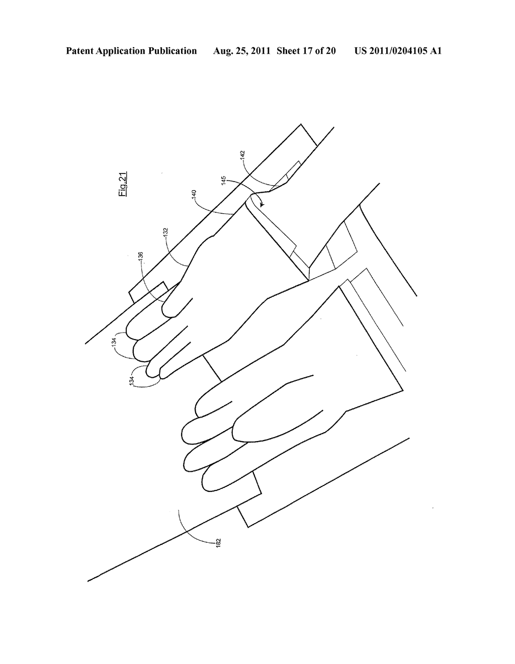 IMPROVEMENTS IN OR RELATING TO GLOVES - diagram, schematic, and image 18