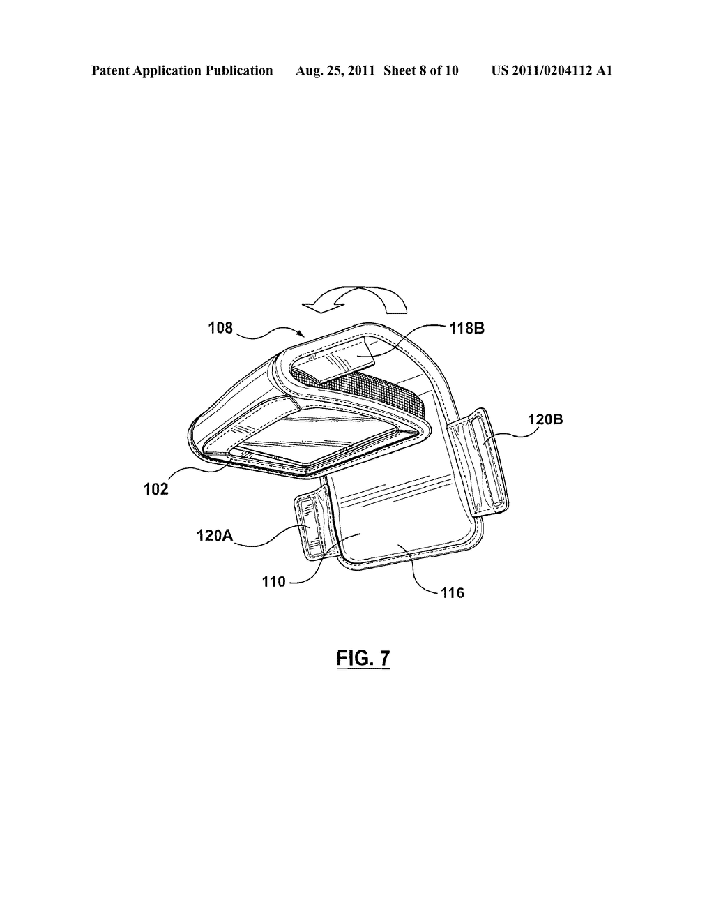 Wrap-Around Carrying Case For Selectively Displaying An Electronic Device - diagram, schematic, and image 09
