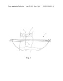 Ball and Socket Belt Clip Bow Holder diagram and image