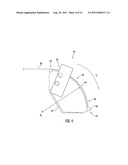 BLADELESS CLEAVERS HAVING A FLEXIBLE TONGUE AND RELATED METHODS FOR     CLEAVING AN OPTICAL FIBER USING AN ABRASIVE MEDIUM diagram and image