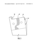 BLADELESS CLEAVERS HAVING A FLEXIBLE TONGUE AND RELATED METHODS FOR     CLEAVING AN OPTICAL FIBER USING AN ABRASIVE MEDIUM diagram and image