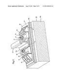 DEVICE FOR MOUNTING RAILROAD TRACKS ON A SUBSTRUCTURE diagram and image