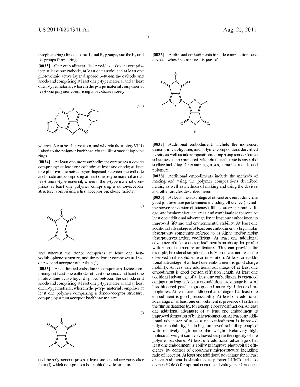 ORGANIC ELECTRONIC DEVICES AND POLYMERS, INCLUDING PHOTOVOLTAIC CELLS AND     DIKETONE-BASED POLYMERS - diagram, schematic, and image 22