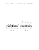 Solid State Light Sheet Having Wide Support Substrate and Narrow Strips     Enclosing LED Dies In Series diagram and image