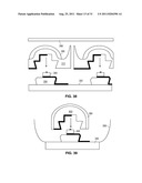 Solid State Light Sheet Having Wide Support Substrate and Narrow Strips     Enclosing LED Dies In Series diagram and image