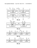 Solid State Light Sheet Having Wide Support Substrate and Narrow Strips     Enclosing LED Dies In Series diagram and image