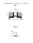 METAL ELECTRODE AND SEMICONDUCTOR ELEMENT USING THE SAME diagram and image