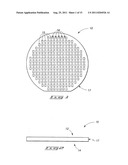 Methods of Determining X-Y Spatial Orientation of a Semiconductor     Substrate Comprising an Integrated Circuit, Methods of Positioning a     Semiconductor Substrate Comprising an Integrated Circuit, Methods of     Processing a Semiconductor Substrate, and Semiconductor Devices diagram and image