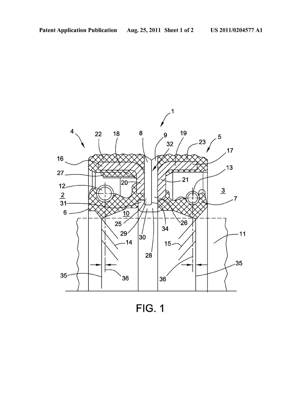 RADIAL SHAFT SEAL FOR SEPARATING TWO MEDIA - diagram, schematic, and image 02