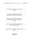 PREFORMED FLEXIBLE HOUSING FOR AIRBAG MODULE diagram and image