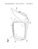 DOOR MIRROR FOR AN AUTOMOBILE diagram and image