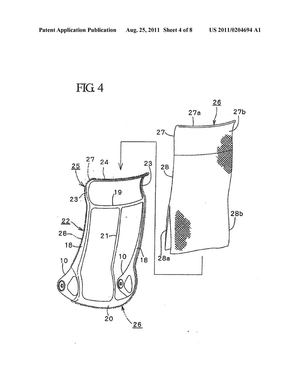 CHAIR BACKREST - diagram, schematic, and image 05