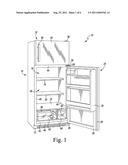 MODULAR SYSTEM FOR A DOMESTIC REFRIGERATOR diagram and image