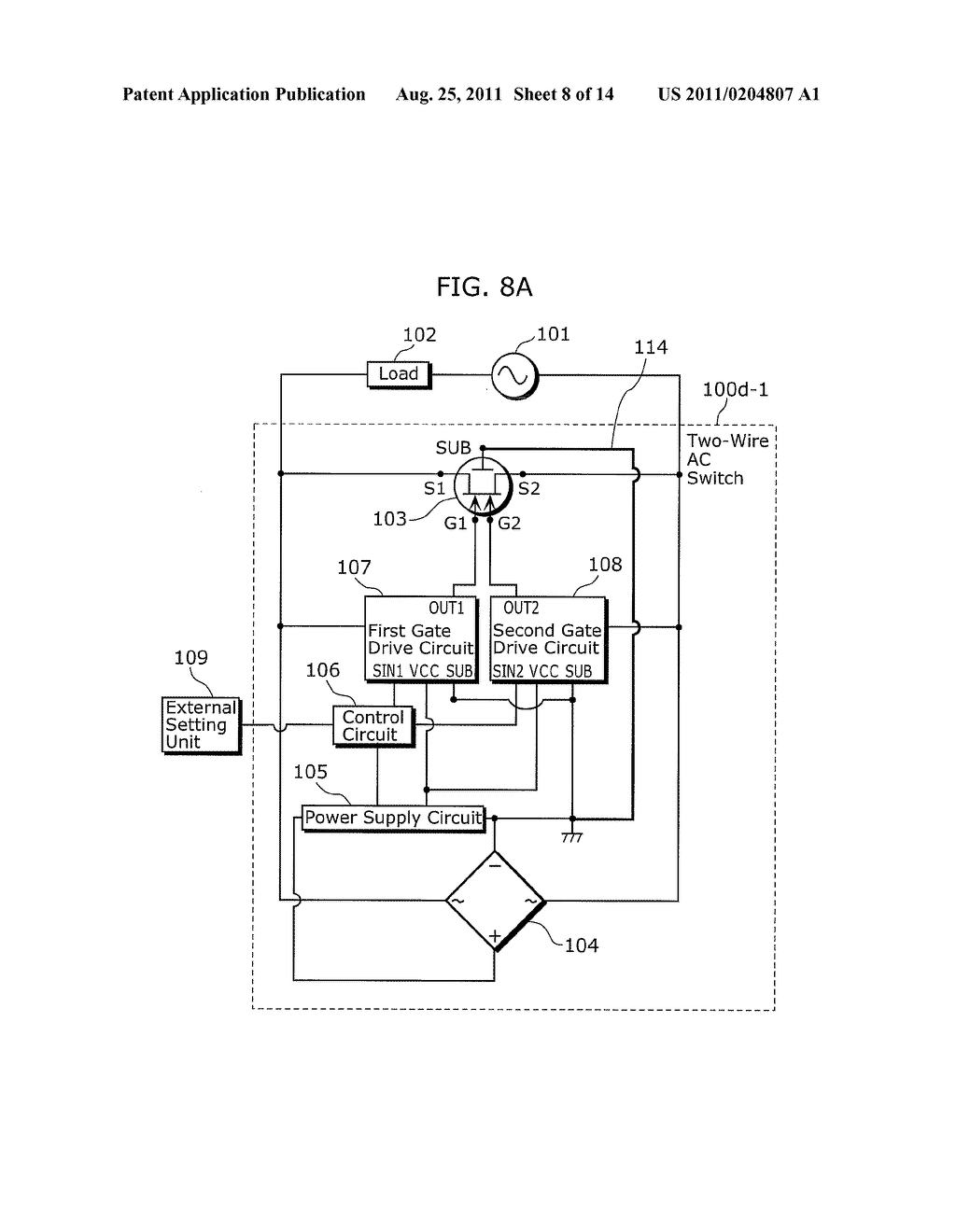 TWO-WIRE AC SWITCH - diagram, schematic, and image 09