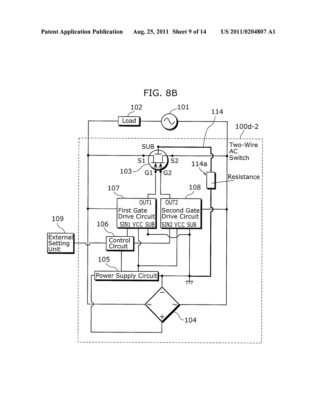 TWO-WIRE AC SWITCH - diagram, schematic, and image 10