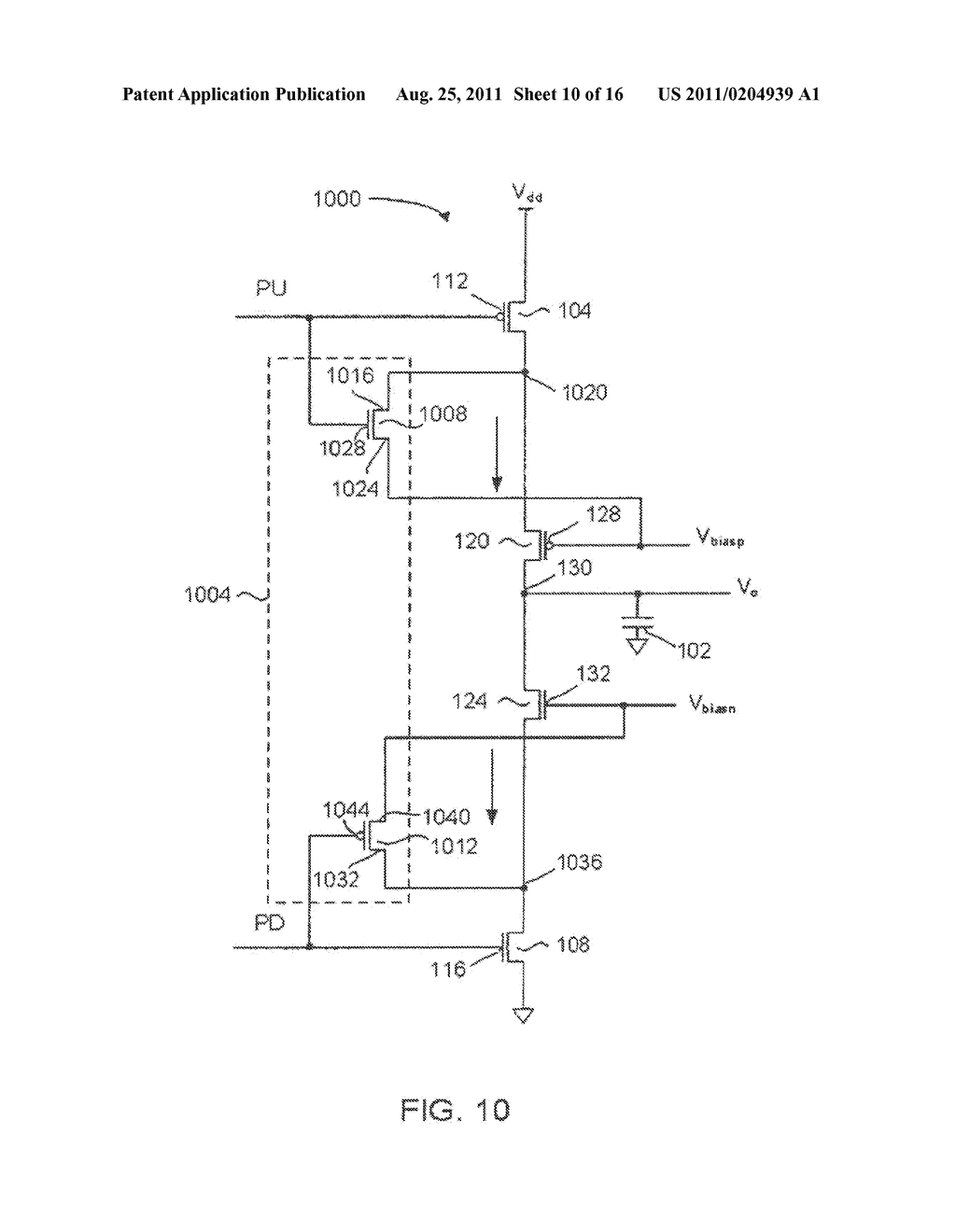 Circuit for Clamping Current in a Charge Pump - diagram, schematic, and image 11