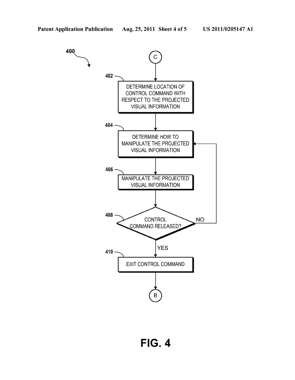 Interacting With An Omni-Directionally Projected Display - diagram, schematic, and image 05