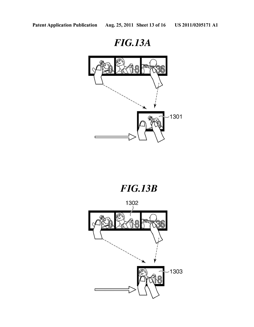 DISPLAY CONTROL DEVICE AND METHOD FOR CONTROLLING DISPLAY ON TOUCH PANEL,     AND STORAGE MEDIUM - diagram, schematic, and image 14