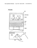 ELECTRONIC DEVICE HAVING TWO DISPLAY DEVICES, METHOD OF CONTROLLING THE     SAME, AND RECORDING MEDIUM diagram and image