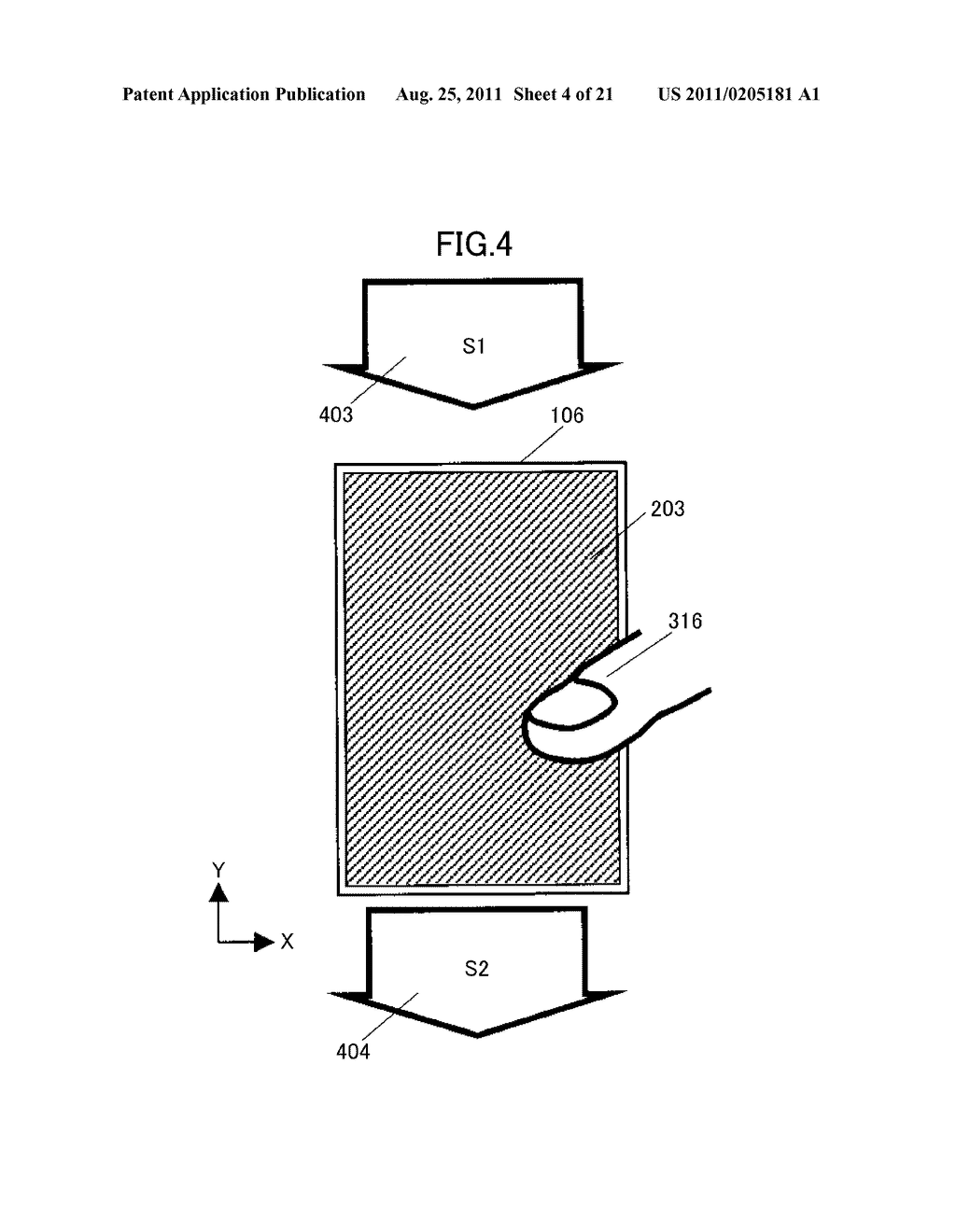 INPUT APPARATUS AND DISPLAY SYSTEM - diagram, schematic, and image 05