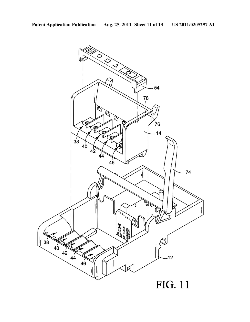 CONTAINER INSTALLATION GUIDE FOR A FLUID EJECTOR ASSEMBLY - diagram, schematic, and image 12