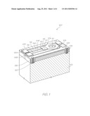 Thermal Bend Actuator With Resistive Heating Bar diagram and image