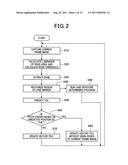 Lane-marker recognition system with improved recognition-performance diagram and image