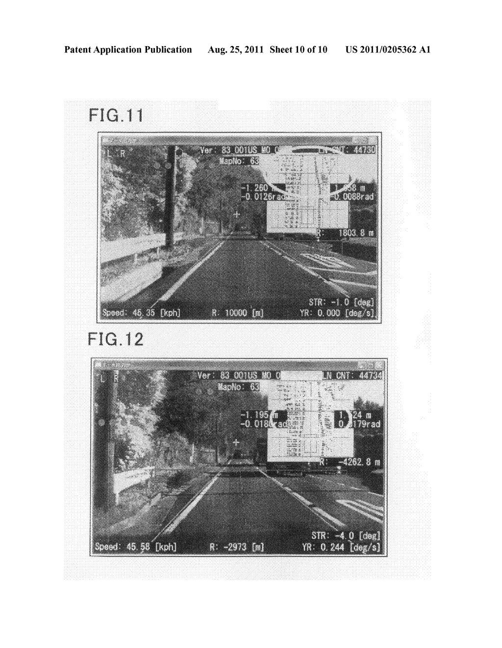 Lane-marker recognition system with improved recognition-performance - diagram, schematic, and image 11