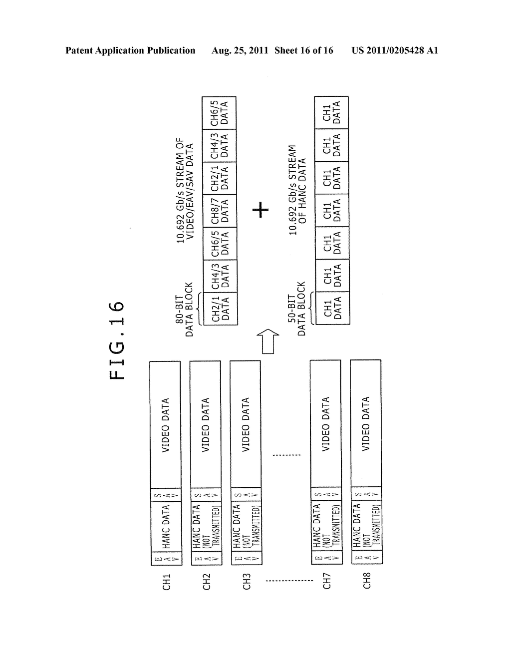 TRANSMISSION APPARATUS, TRANSMISSION METHOD, RECEPTION APPARATUS,     RECEPTION METHOD AND SIGNAL TRANSMISSION SYSTEM - diagram, schematic, and image 17