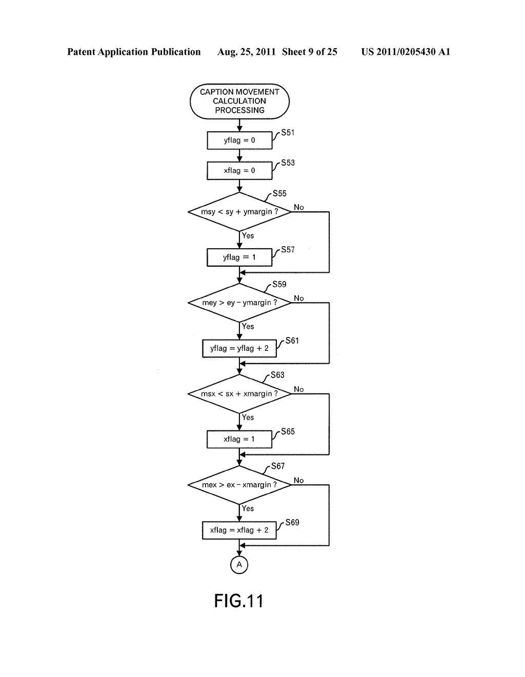 CAPTION MOVEMENT PROCESSING APPARATUS AND METHOD - diagram, schematic, and image 10